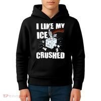 I Like My ICE Crushed Anti ICE  Kids Hoodie thumb 4
