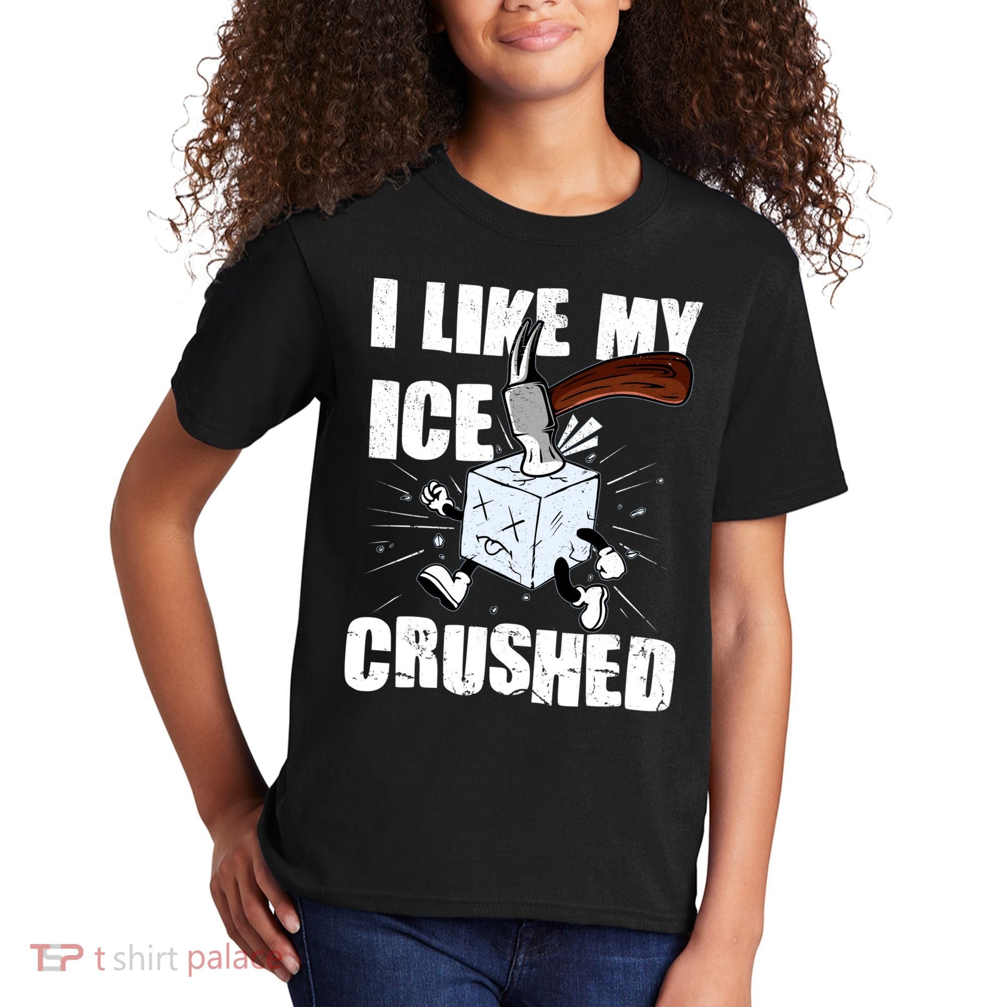 I Like My ICE Crushed Anti ICE  Kids T-Shirt