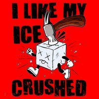 I Like My ICE Crushed Anti ICE  Santa Hat thumb 1