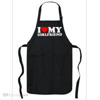 I Love My Girlfriend Apron thumb 0