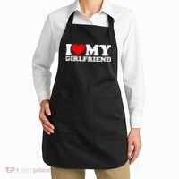 I Love My Girlfriend Apron thumb 2