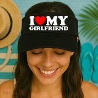 I Love My Girlfriend Visor thumb 2