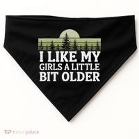 I Like My Girl A Little Bit Older USA-Made Doggie Bandana thumb 0
