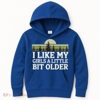 I Like My Girl A Little Bit Older Kids Hoodie thumb 0