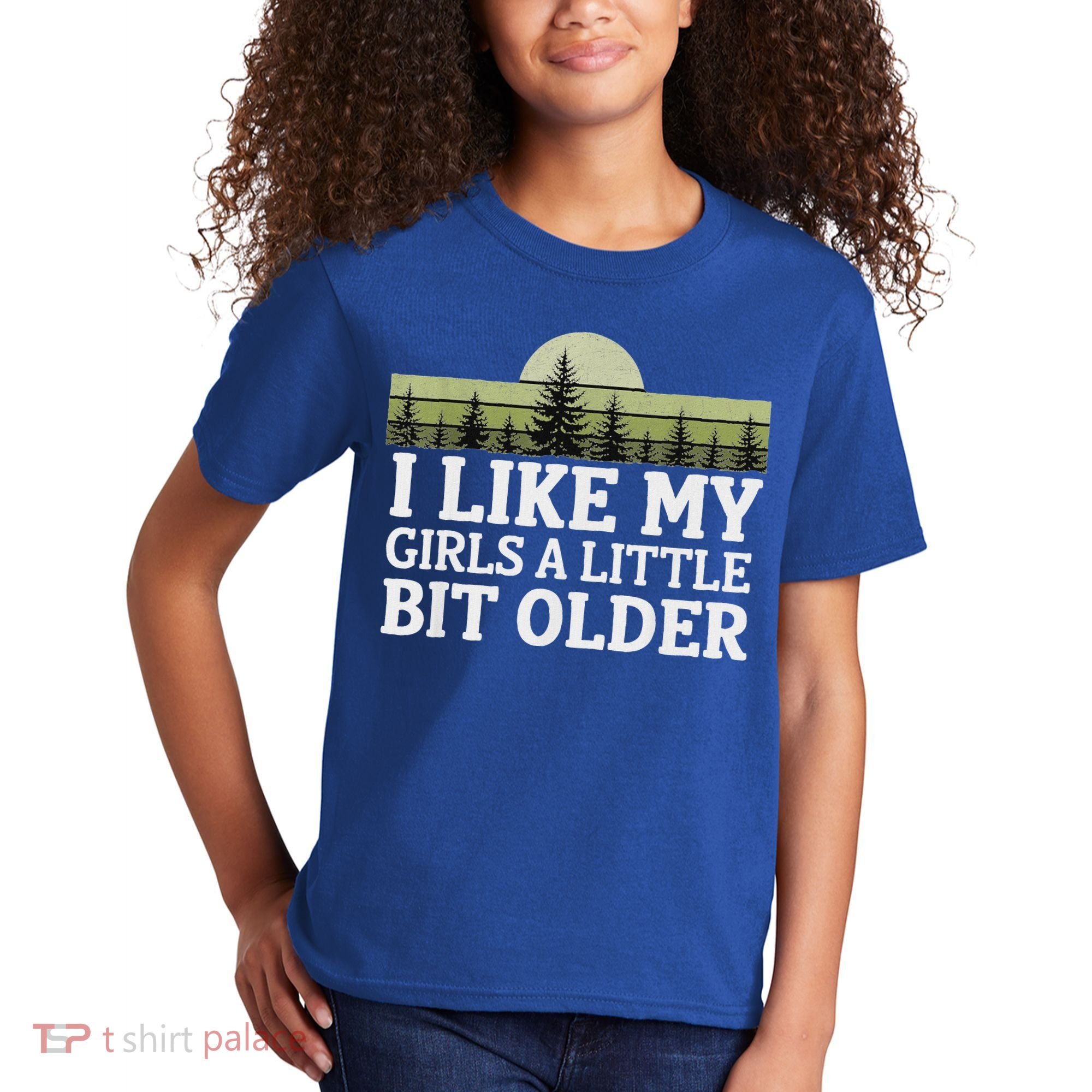 I Like My Girl A Little Bit Older Kids T-Shirt