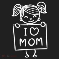 I Love Mom Daughter Gift Tumbler thumb 3