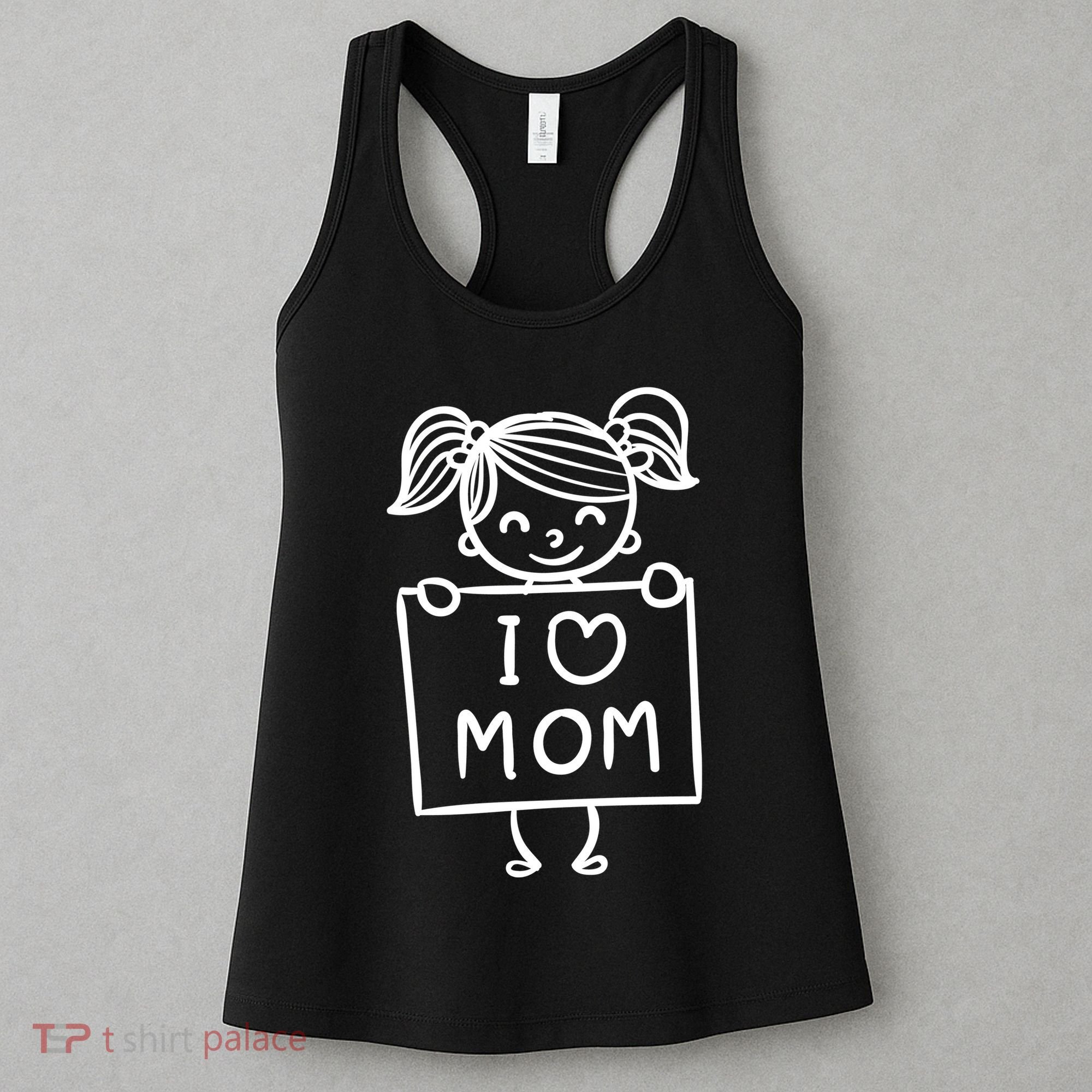 I Love Mom Daughter Gift Women's Tank Top