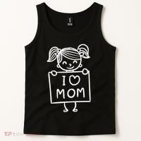 I Love Mom Daughter Gift Tank Top thumb 2