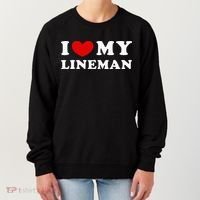 I Love My Lineman I Heart My Lineman Women's Sweatshirt thumb 0