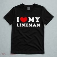 I Love My Lineman I Heart My Lineman T-Shirt thumb 5