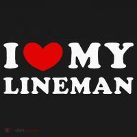 I Love My Lineman I Heart My Lineman Women's Tank Top thumb 5