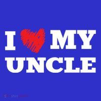 I Love My Uncle Favorite Family Member Valentines Oncle Cool Gift T-Shirt thumb 7