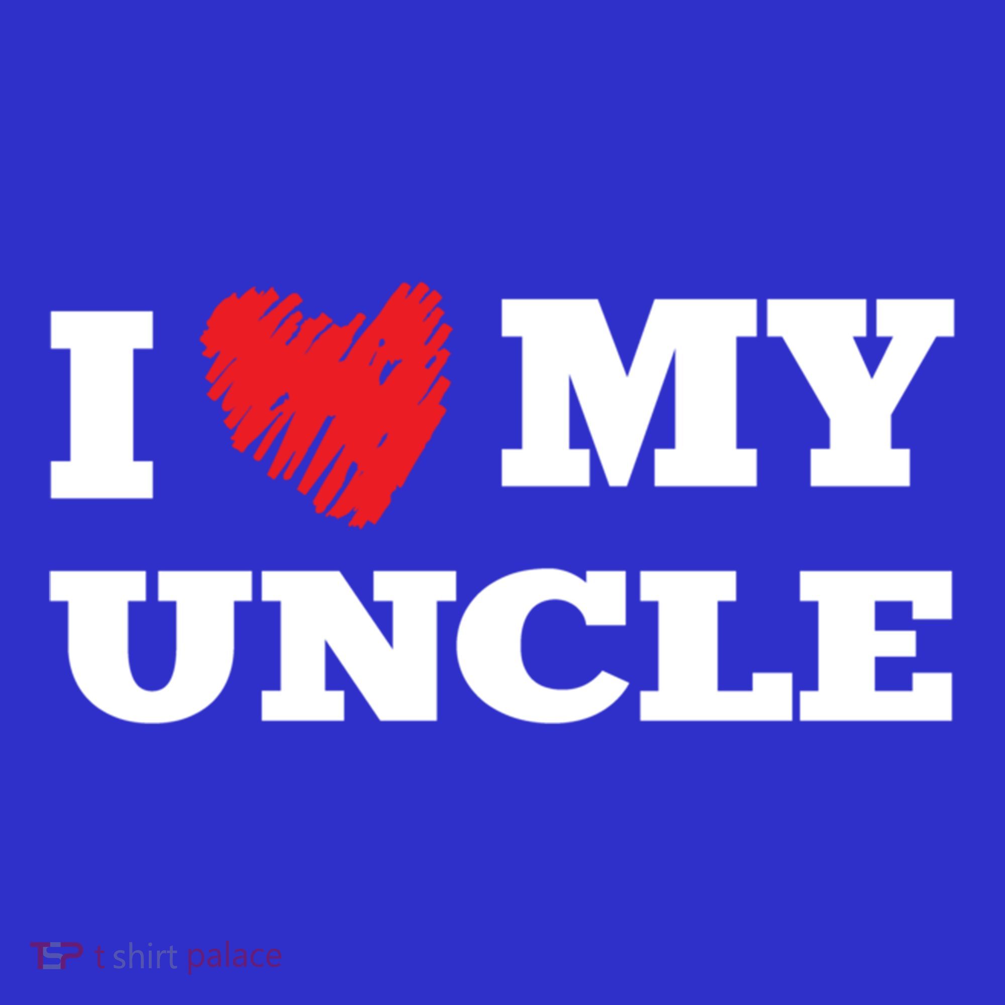 I Love My Uncle Favorite Family Member Valentines Oncle Cool Gift Women's Tank Top