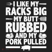 I Like My Butt Rubbed And My Pork Pulled Beanie thumb 2