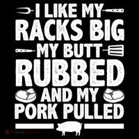 I Like My Butt Rubbed And My Pork Pulled Women's Tank Top thumb 5