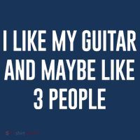 I Like My Guitar And Maybe Like 3 People Women's Hoodie thumb 2