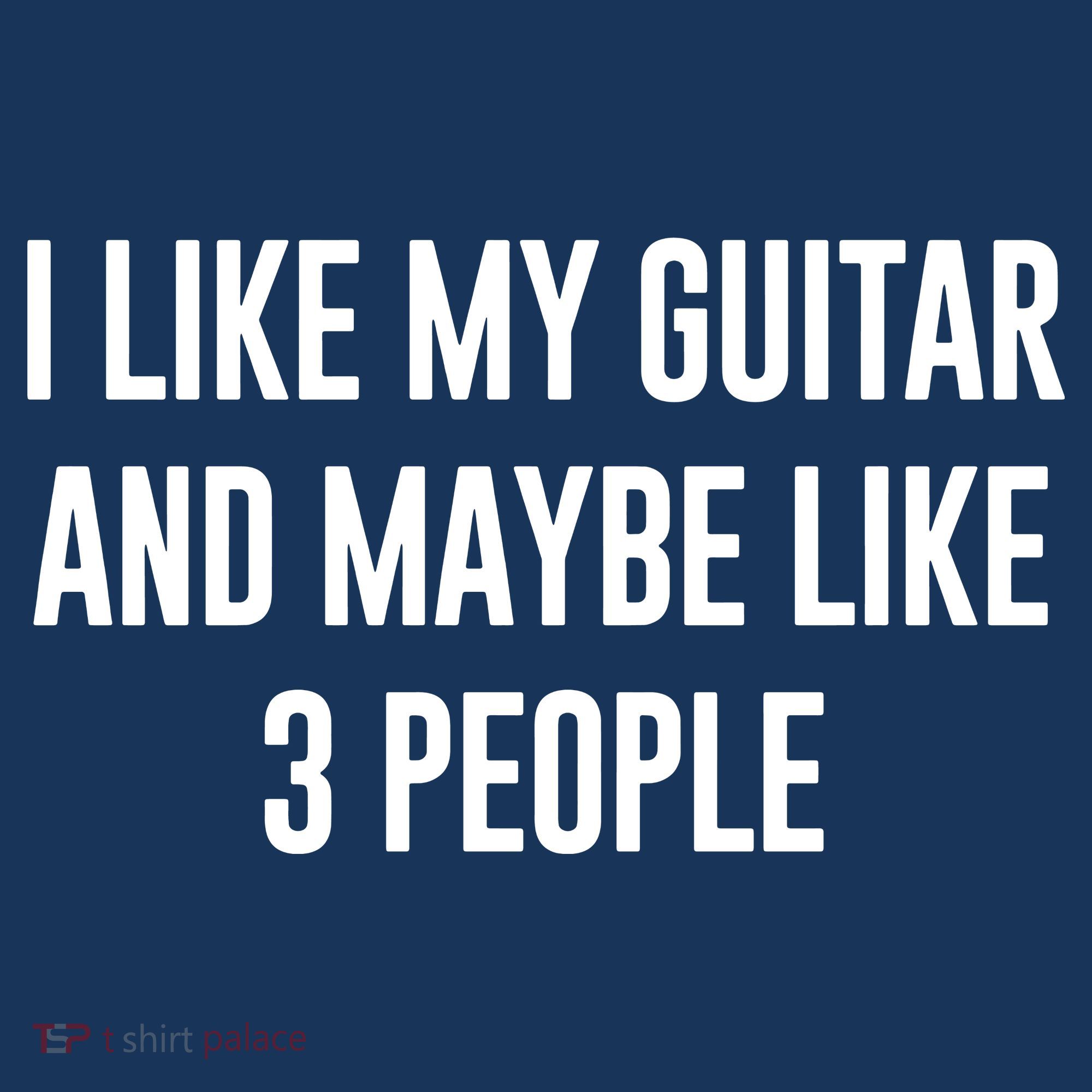 I Like My Guitar And Maybe Like 3 People Women's Hoodie