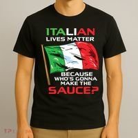 Italian Lives Matter Funny Italian Funny Italy T-Shirt thumb 3