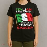 Italian Lives Matter Funny Italian Funny Italy T-Shirt thumb 4