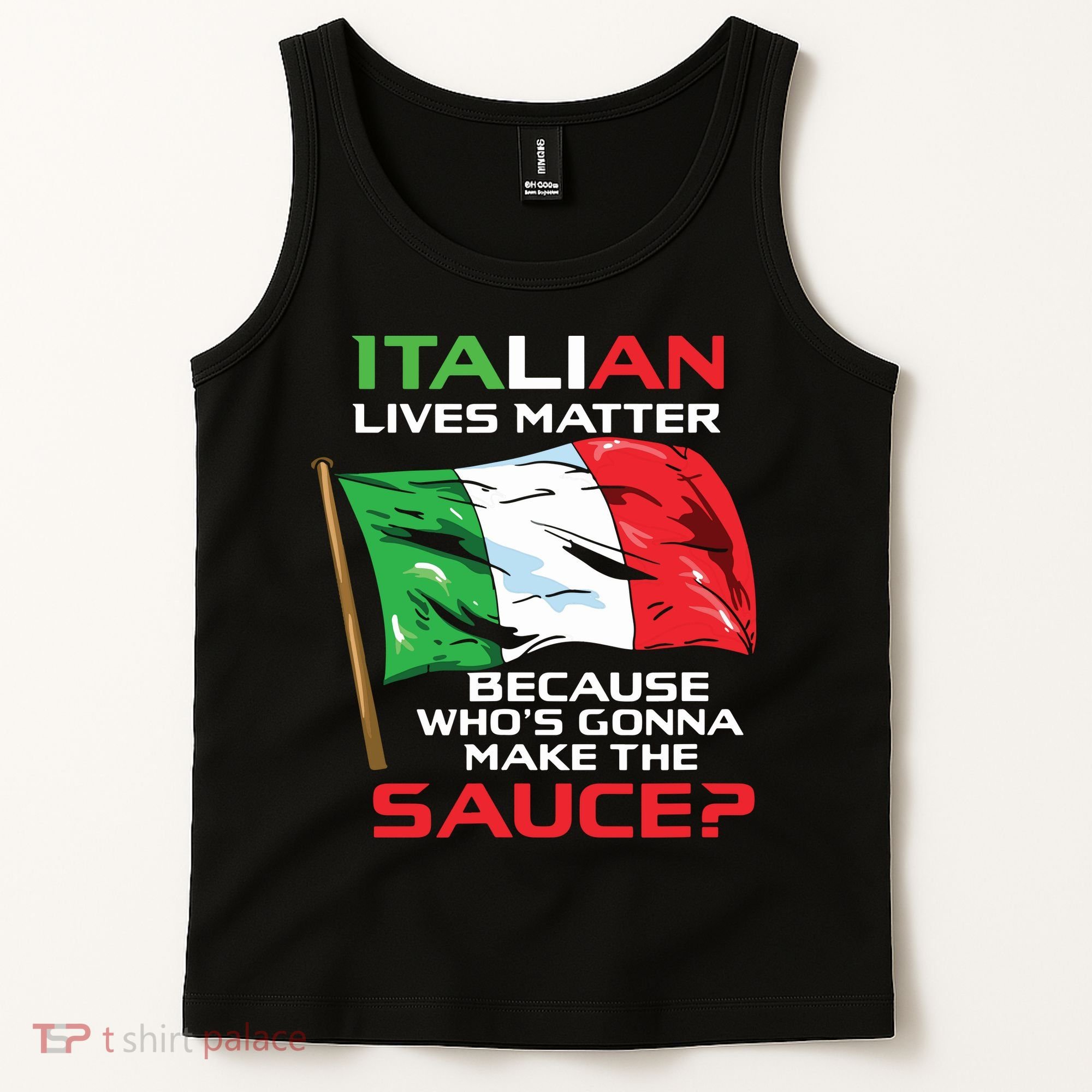 Italian Lives Matter Funny Italian Funny Italy Tank Top