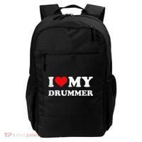 I Love My Drummer I Heart My Drummer Apparel Backpack thumb 0