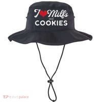 I Love Milfs And Cookies Gift Funny Cougar Lover Joke Gift Bucket Hat thumb 0
