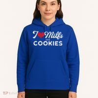 I Love Milfs And Cookies Gift Funny Cougar Lover Joke Gift Hoodie thumb 5