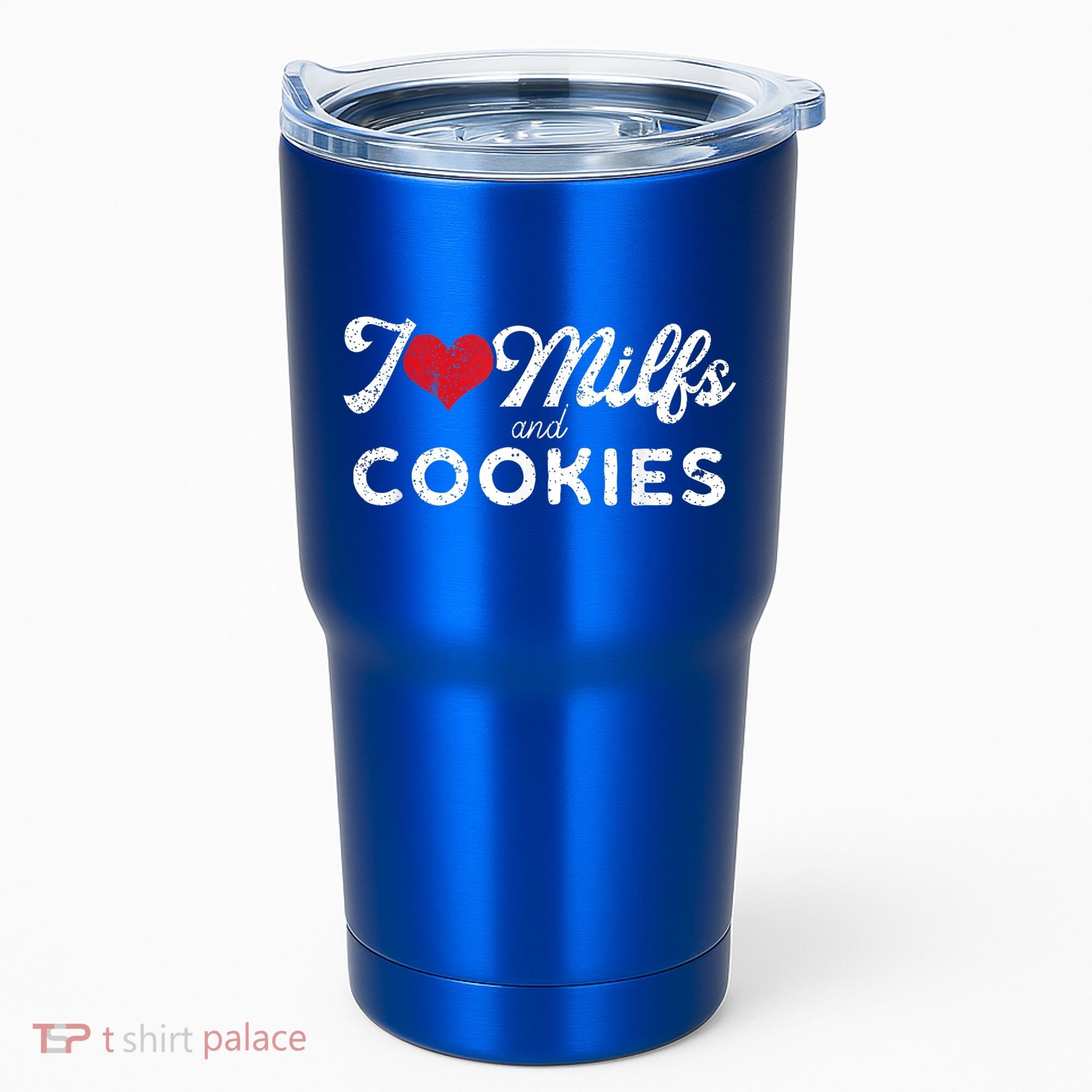 I Love Milfs And Cookies Gift Funny Cougar Lover Joke Gift Tumbler