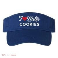 I Love Milfs And Cookies Gift Funny Cougar Lover Joke Gift Visor thumb 0