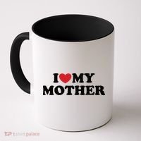 I Love My Mother Coffee Mug thumb 0