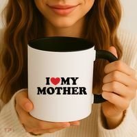 I Love My Mother Coffee Mug thumb 3