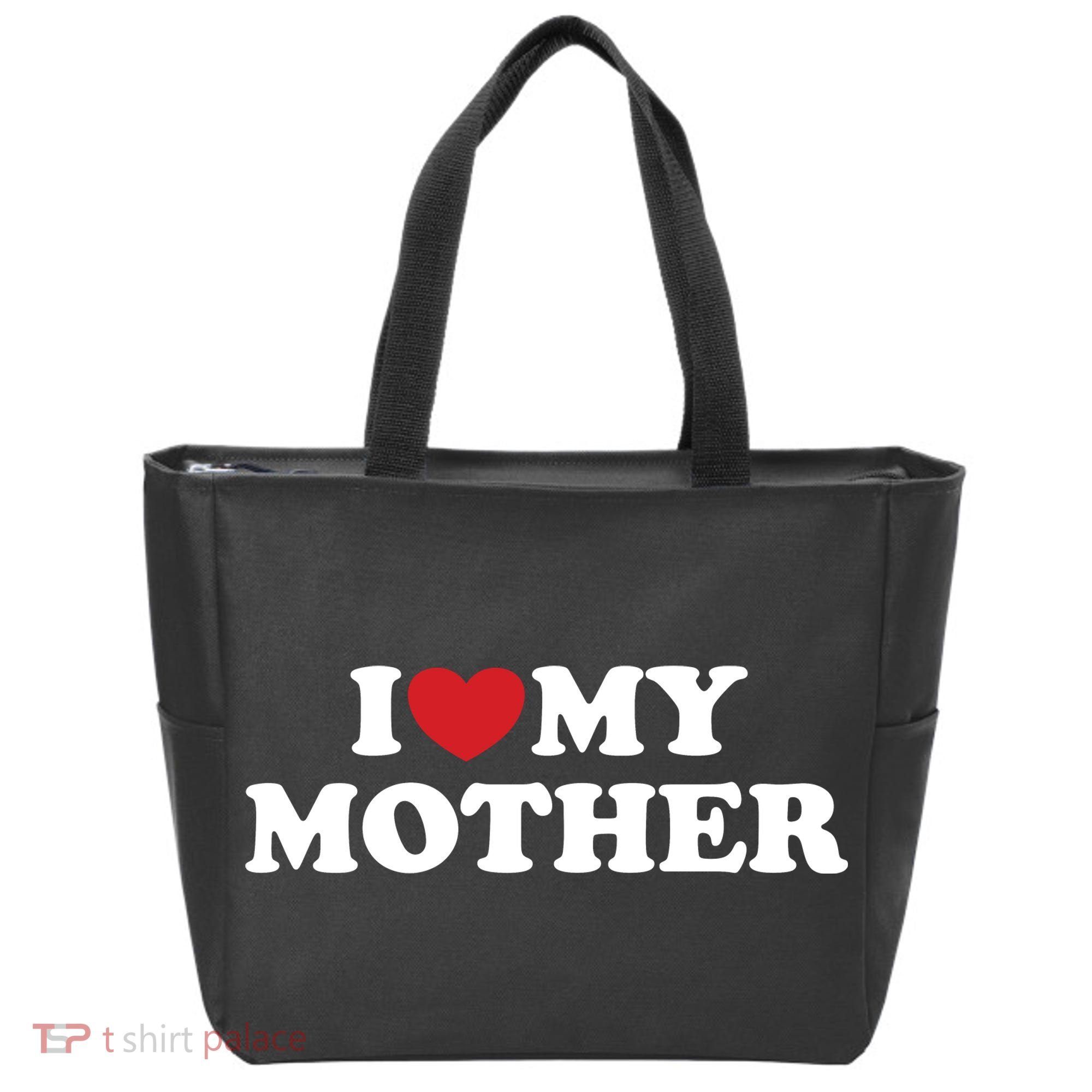 I Love My Mother Tote Bag