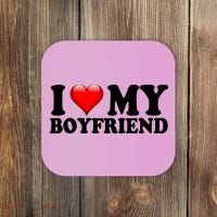 I Love My Boyfriend Coaster thumb 0