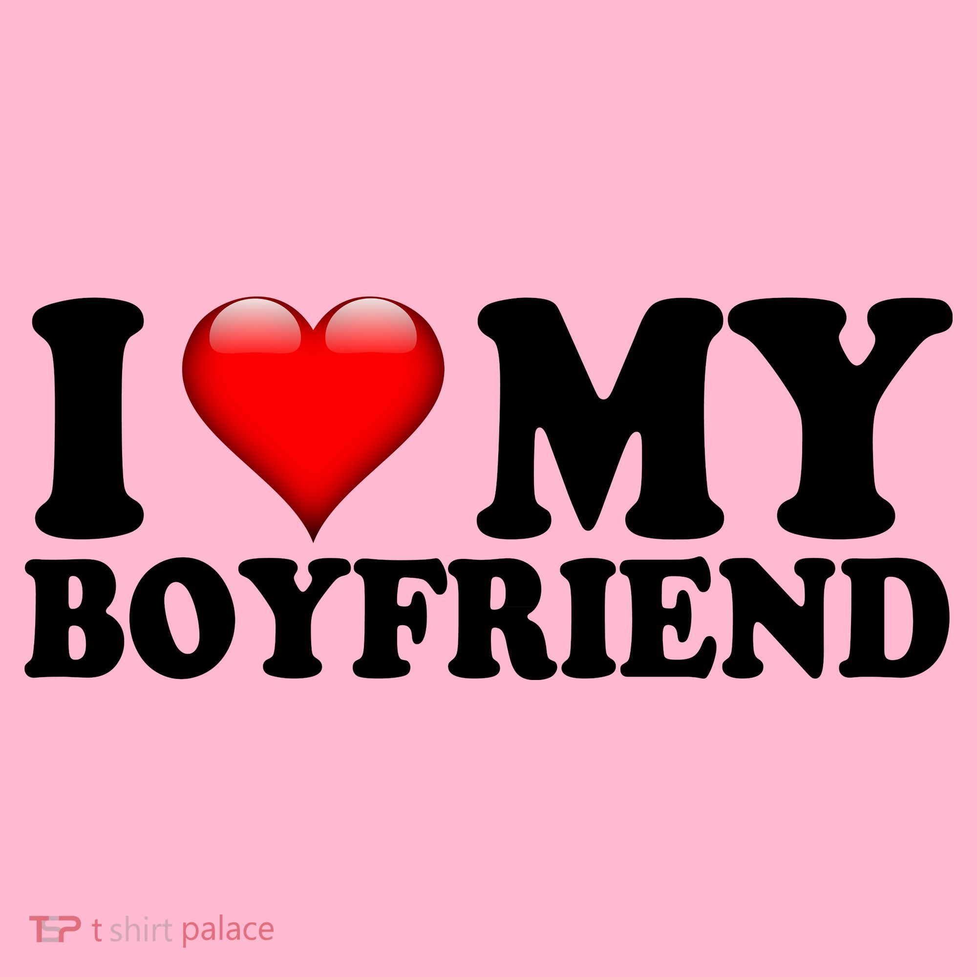 I Love My Boyfriend Coaster