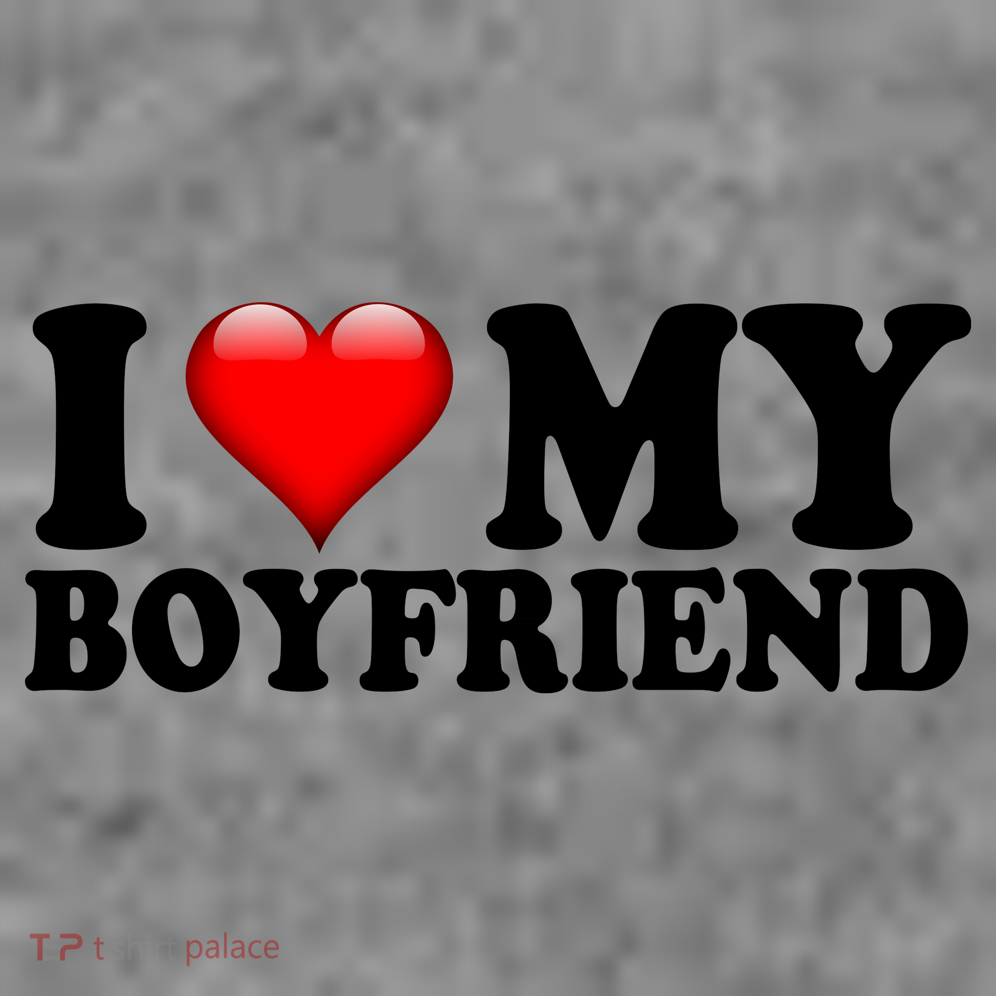 I Love My Boyfriend Toddler Hoodie