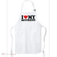 I Love My Boyfriend Apron thumb 0