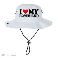 I Love My Boyfriend Bucket Hat thumb 0