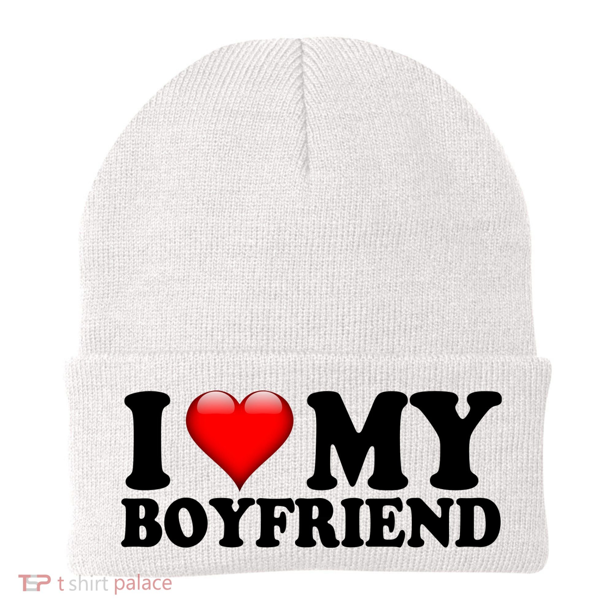 I Love My Boyfriend Beanie