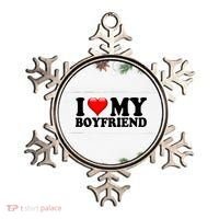 I Love My Boyfriend Ornament thumb 0