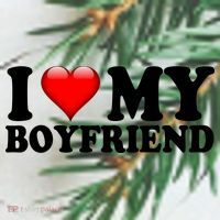 I Love My Boyfriend Ornament thumb 1