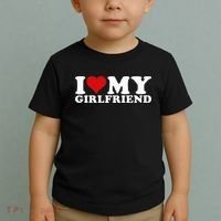I Love My Girlfriend Gf I Heart My Girlfriend GF Toddler T-Shirt thumb 2