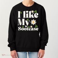 I Like My Suitcase Funny Sootcase Viral Meme Women's Sweatshirt thumb 0
