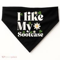 I Like My Suitcase Funny Sootcase Viral Meme USA-Made Doggie Bandana thumb 0
