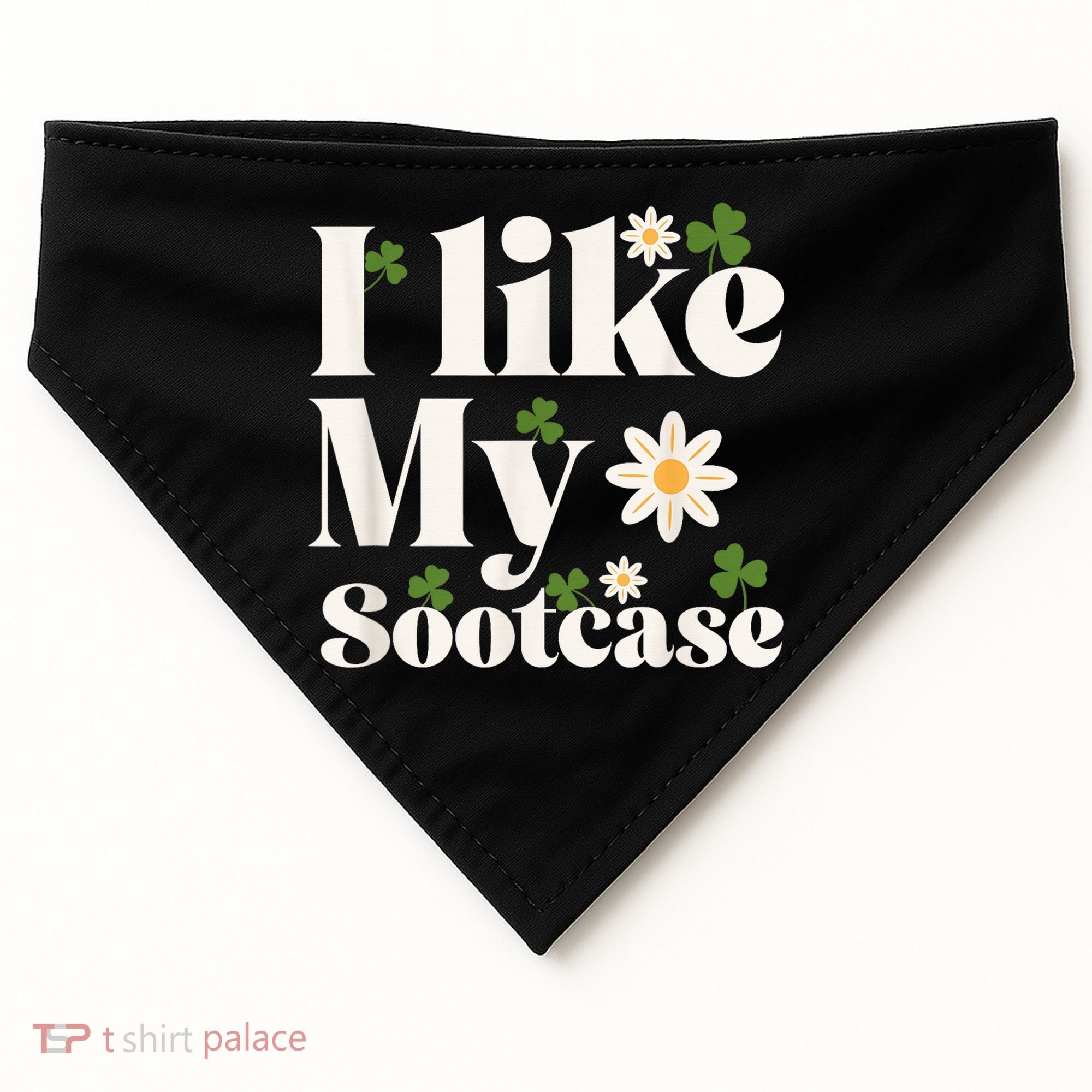 I Like My Suitcase Funny Sootcase Viral Meme USA-Made Doggie Bandana