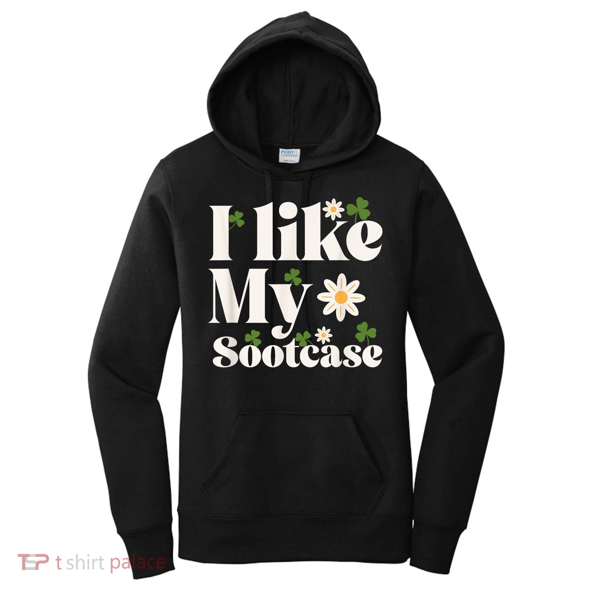 I Like My Suitcase Funny Sootcase Viral Meme Women's Hoodie