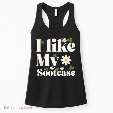 I Like My Suitcase Funny Sootcase Viral Meme Women's Tank Top