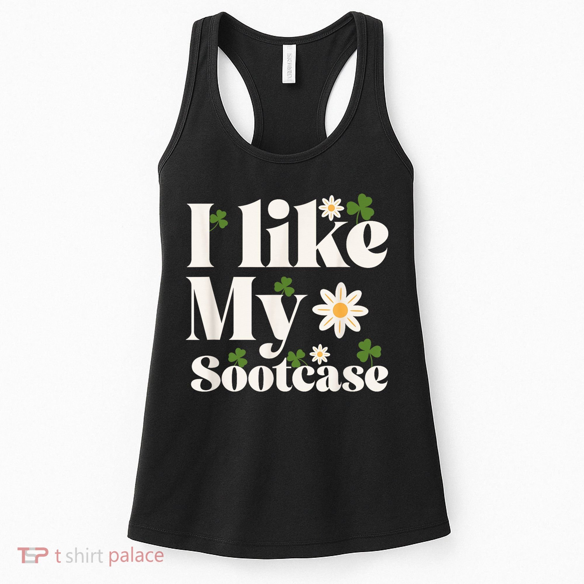 I Like My Suitcase Funny Sootcase Viral Meme Women's Tank Top