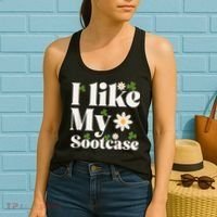 I Like My Suitcase Funny Sootcase Viral Meme Women's Tank Top thumb 2