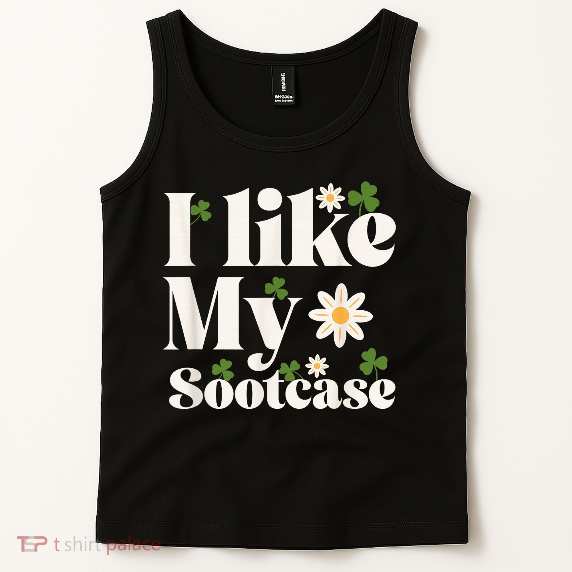 I Like My Suitcase Funny Sootcase Viral Meme Tank Top