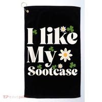 I Like My Suitcase Funny Sootcase Viral Meme Golf Towel thumb 0